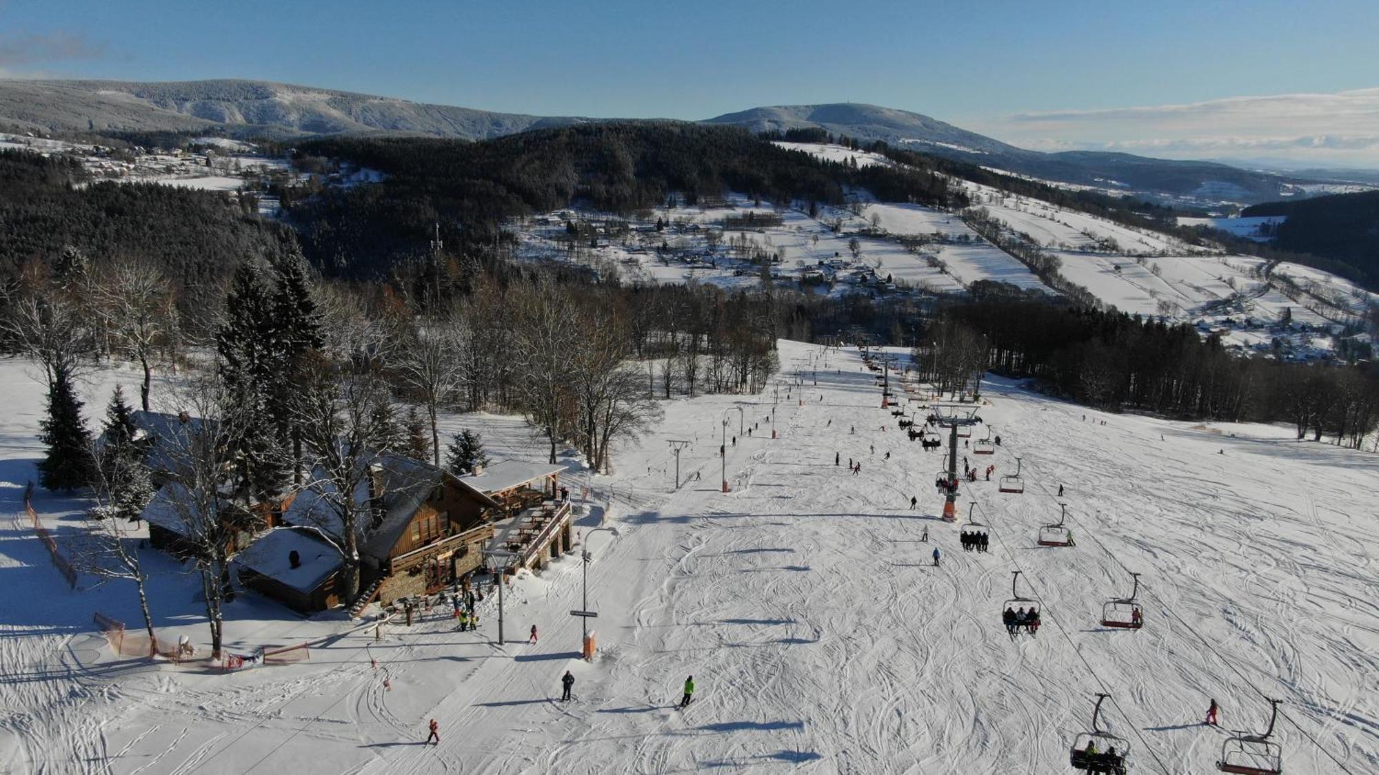 Chata U Zmrzlyho Mini Horejsi Vrchlabi Exteriör bild
